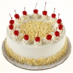 Order Online Midnight 1Kg White Forest cake Delivery in Hooghly Sameday Lowcost