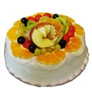 Order Online 1Kg Eggless Fruit   
Cake Delivery in Gandhinagar City Sameday
