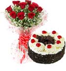 Low order Flower and Cake home delivery services to  