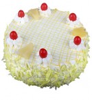 send 2Kg Eggless Pineapple Cake  delivery
