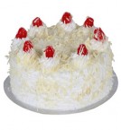 send 2Kg Eggless White Forest cake delivery