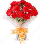 send 10 Red Carnations Bouquets delivery