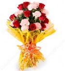 send Mix Roses n Carnations flower delivery