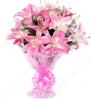 send Lilies Bouquet delivery