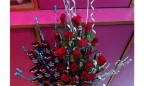 send 10 dairy milk chocolate 10 Five Star   chocolate 20 Roses Designer Flower Busket  3 Soft drinks 300 ml each  delivery