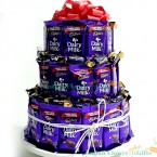send Multi Layer Layer Chocolaty Wishes delivery
