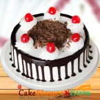 send Half Kg Black Forest Cake delivery