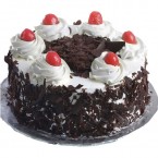 send 1Kg Eggless black forest cake delivery