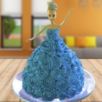 send 2 kg Chocolate Barbie Cake delivery