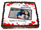 send 1 Kg Chocolate Designer Photo Cake delivery