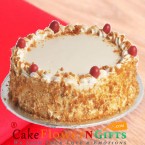 send OrderHalf kg Butterscotch Cake Any Occasion Delivery