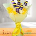 send Dairy Milk Chocolate Bouquet  delivery
