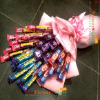 send mix dairy milk perk munch munch chocolate bouquet delivery