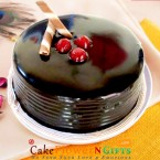send Eggless Chocolate Truffle Half Kg Any Occasion delivery