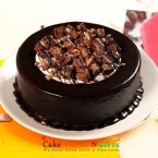 send 1kg eggless amusing kitkat chocolate cake delivery