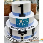 send 5 kg 3 tier baby boss cake delivery