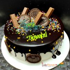 send 1 kg eggless kitkat oreo chocolate cake 2 delivery