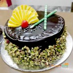 send half kg eggless pasta chocolate cake delivery