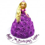 send 2kg Barbie Doll Vanilla Cake delivery