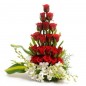 Orchid and Roses Bouquet