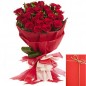 Designer Bouquet of Red Roses