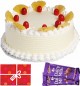 Eggless Pineapple Cake n Chocolate Starter