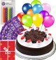 1Kg Black Forest Cake Mini n Chocolate Gifts