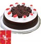 2Kg Black Forest Cake n Greeting Card