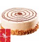 2Kg Butterscotch Cake n Greeting Card