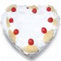 1Kg Heart Shape Pineapple Cake