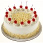 1Kg White Forest cake
