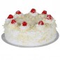 Half Kg White Forest Cake