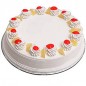 2 Kg Heart Shape Pineapple Cake
