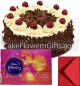 1Kg Black Forest Cake Cadbury Celebration Gift Box