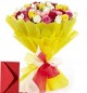 35 Mix Roses Bouquet