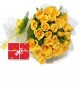 50 Yellow Roses Bouquet