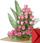 Designer Pink Roses Flower Bouquet