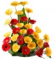 Red n Yellow Gerberas Bouquet