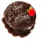 Half Kg Chocolate Truffle Eggless Cake 
