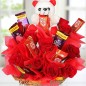 Roses Teddy Chocolate Bouquet