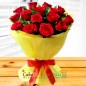 15 Red Roses Flower Bouquet