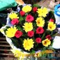 roses n gerberas bouquet