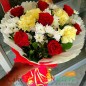 roses n carnation bouquet