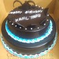 two tier choco-truffle cake 3 kg