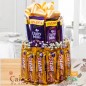 5 star n dairy milk two layer chocolate bouquet