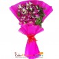 purple orchid bouquet