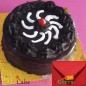 Eggless Chocolate Truffle Half Kg with Card