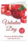 valentine day greeting card