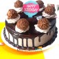 half kg eggless ferrero rocher chocolate cake