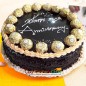 1kg eggless 16 ferrero rocher chocolate Cake